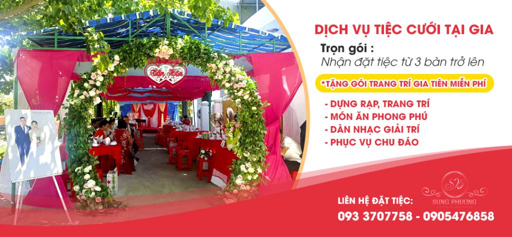tiệc cưới trọn gói
