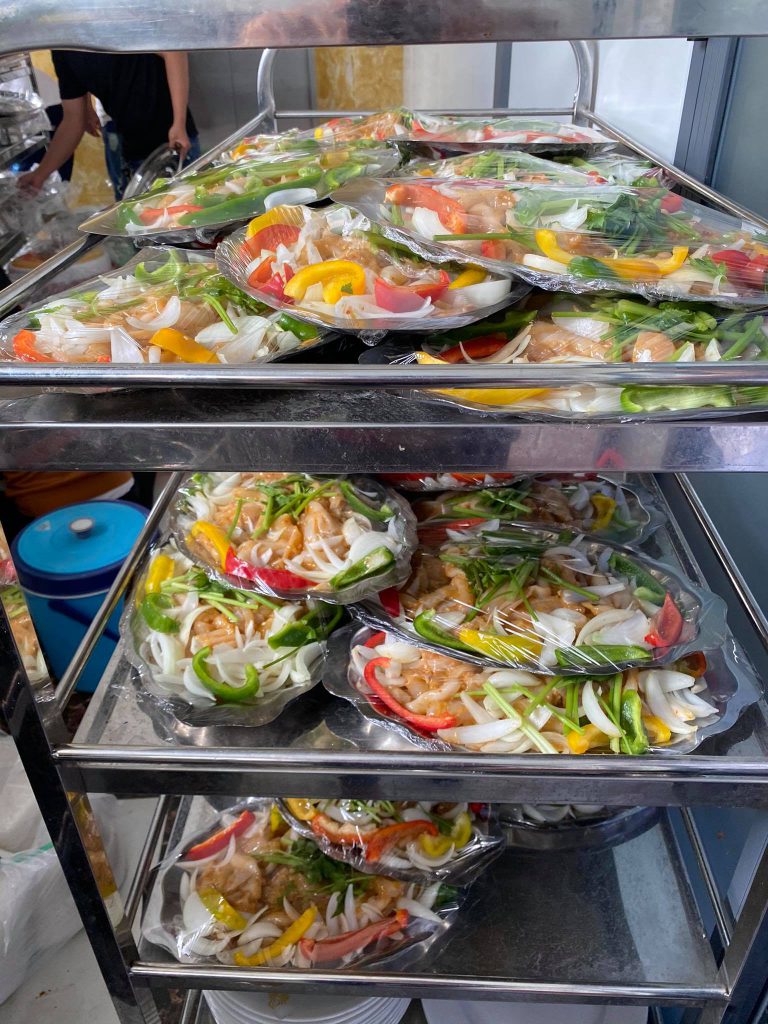 thực đơn tiệc cưới